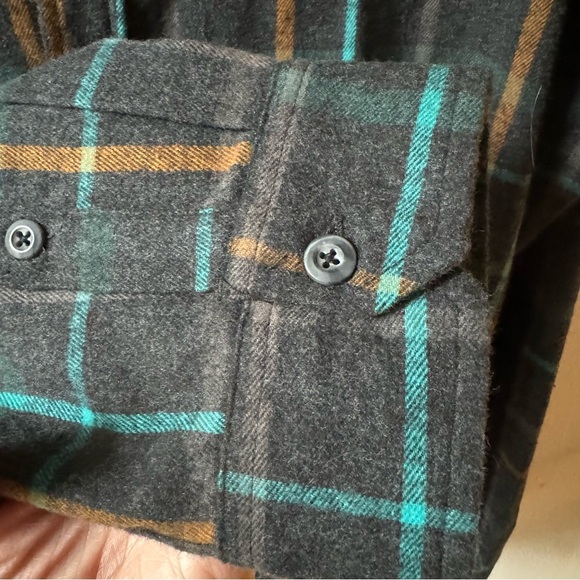 Men’s BURNSIDE lightweight button-up shirt L - Picture 7 of 9